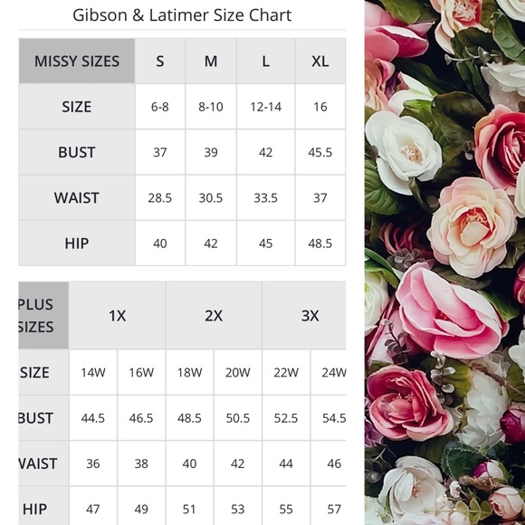 Gibson Latimer Coral Crepe Wide Sleeve Top Size M - Picture 8 of 8